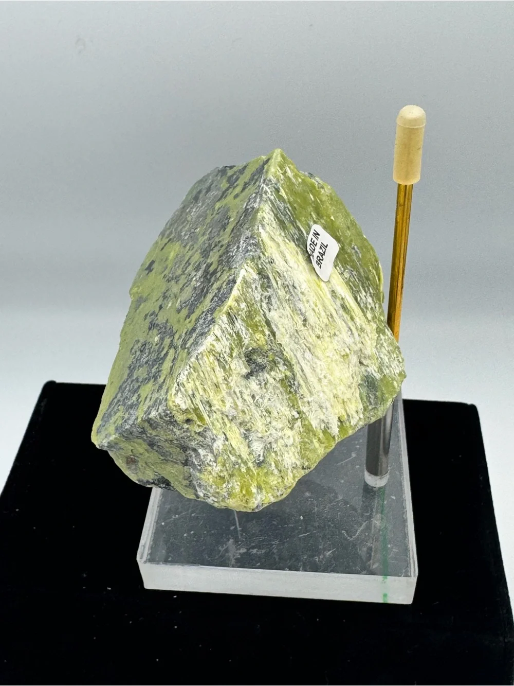 Serpentine and Pyrite